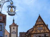 Plönlein Fachwerkhaus und Siebersturm - Rothenburg o.d.T.